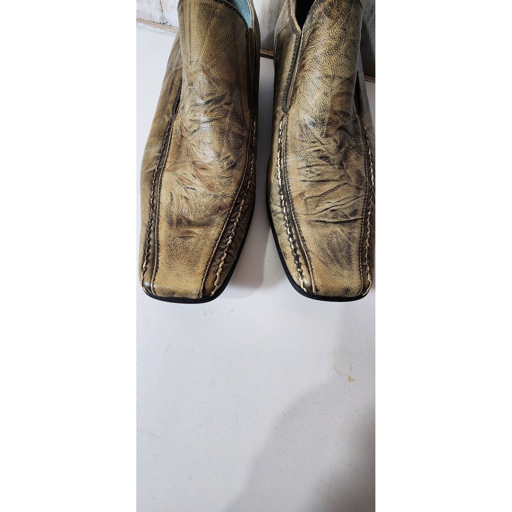 Aldo men's Leather @17 slip on shoes sz 10 - Picture 9 of 11